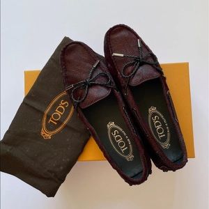 Tod’s calf hair loafer